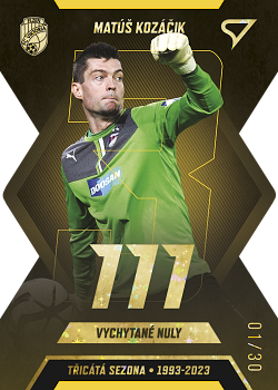 Matus Kozacik Viktoria Plzen SportZoo FORTUNA:LIGA 2022/23 2. serie Tricata Sezona F:L /30 #TS-24